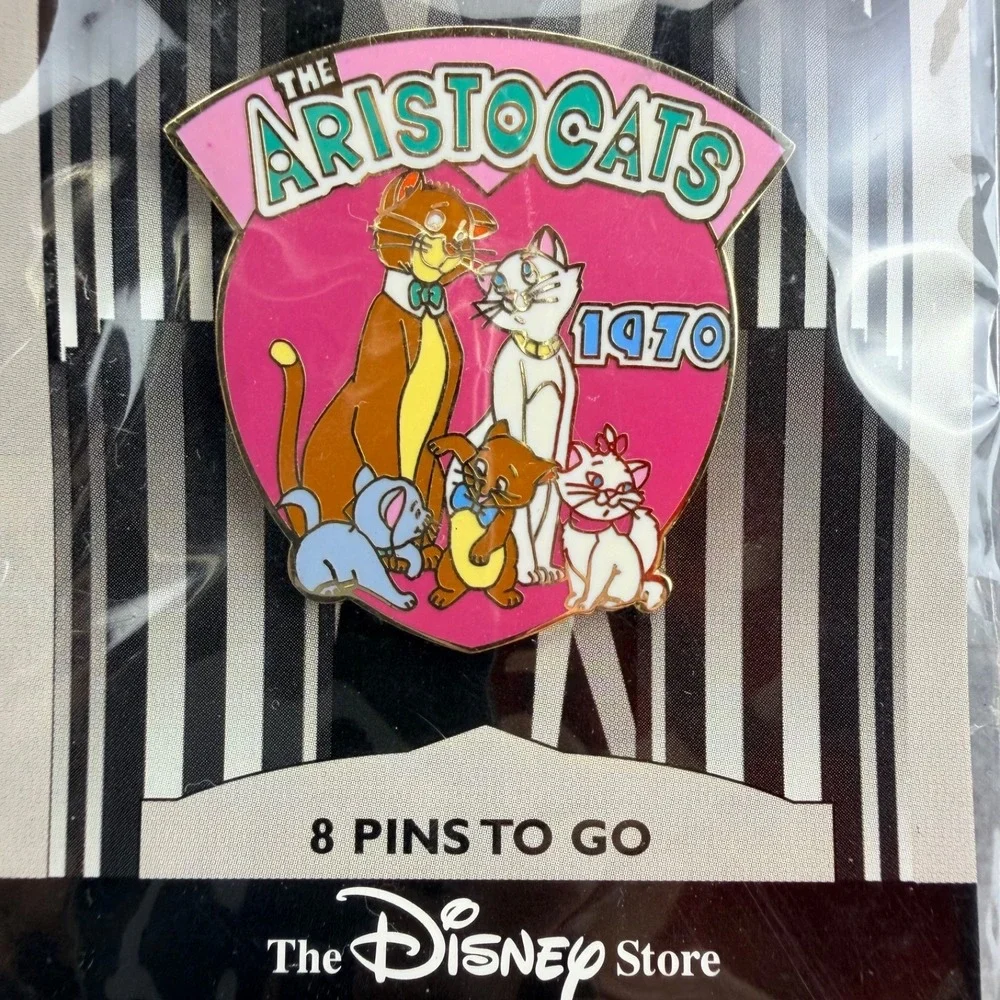 Disney Store Countdown to the Millennium 2000 The Aristocats 1970 Pin